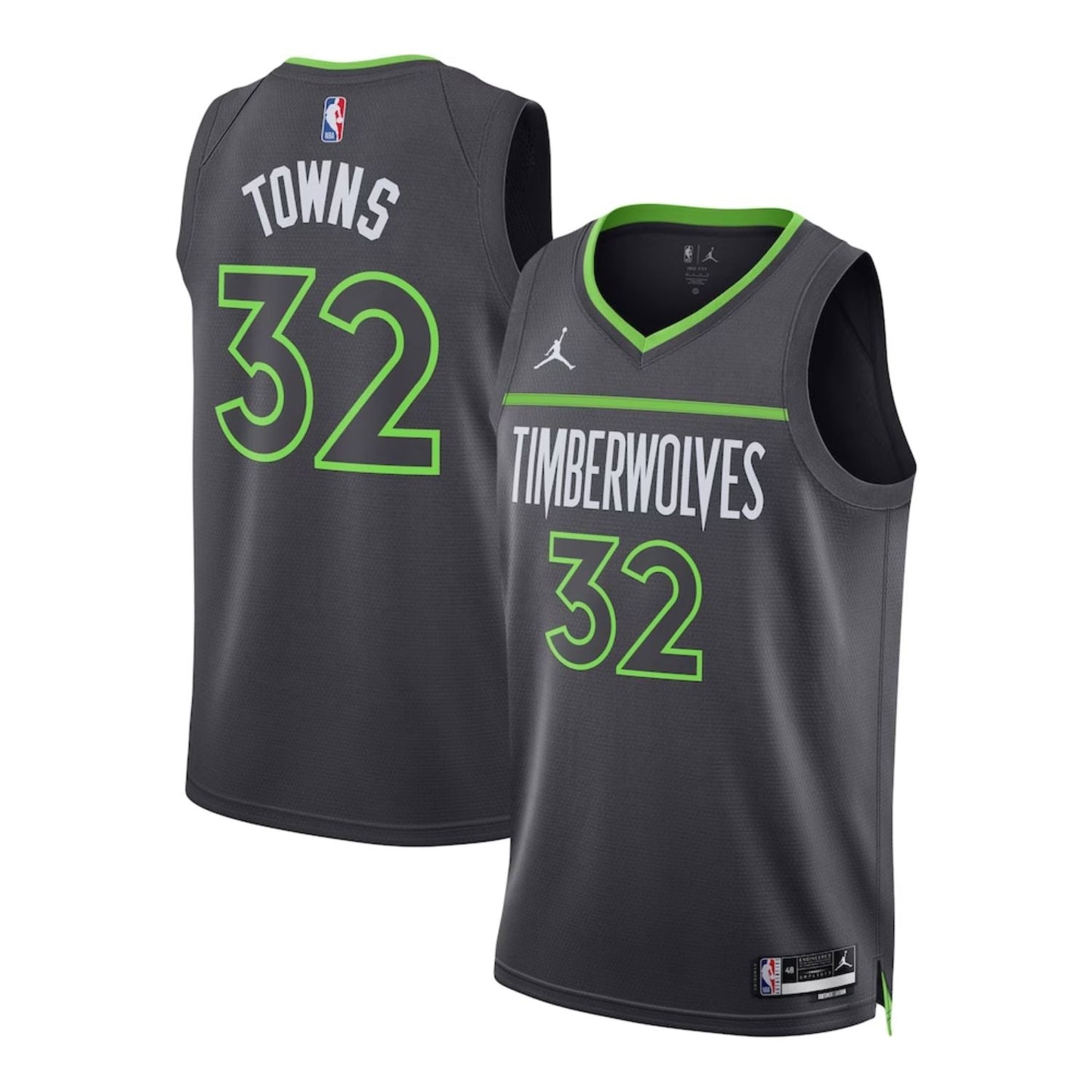 NBA Karl-Anthony Towns Minnesota Timberwolves 32 Jersey