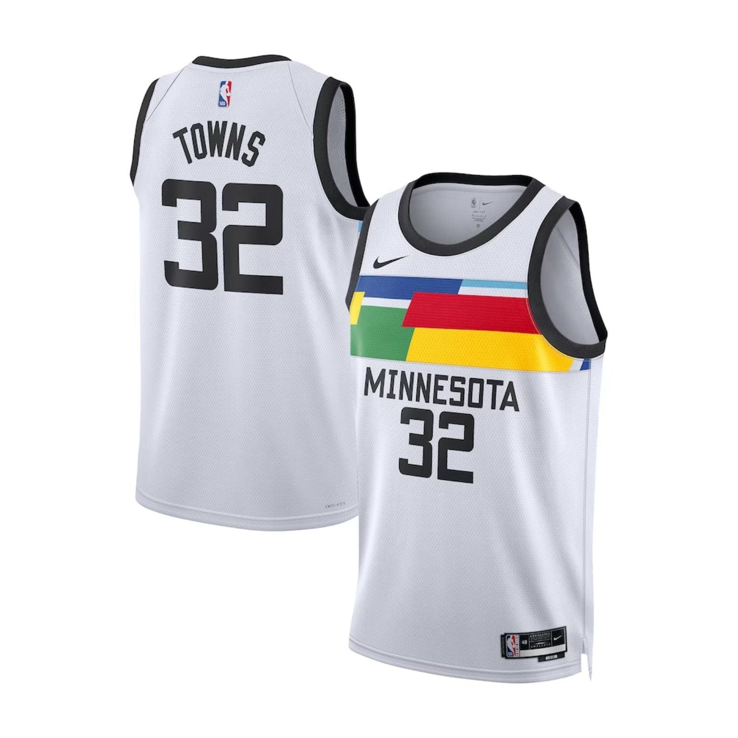 NBA Karl-Anthony Towns Minnesota Timberwolves 32 Jersey