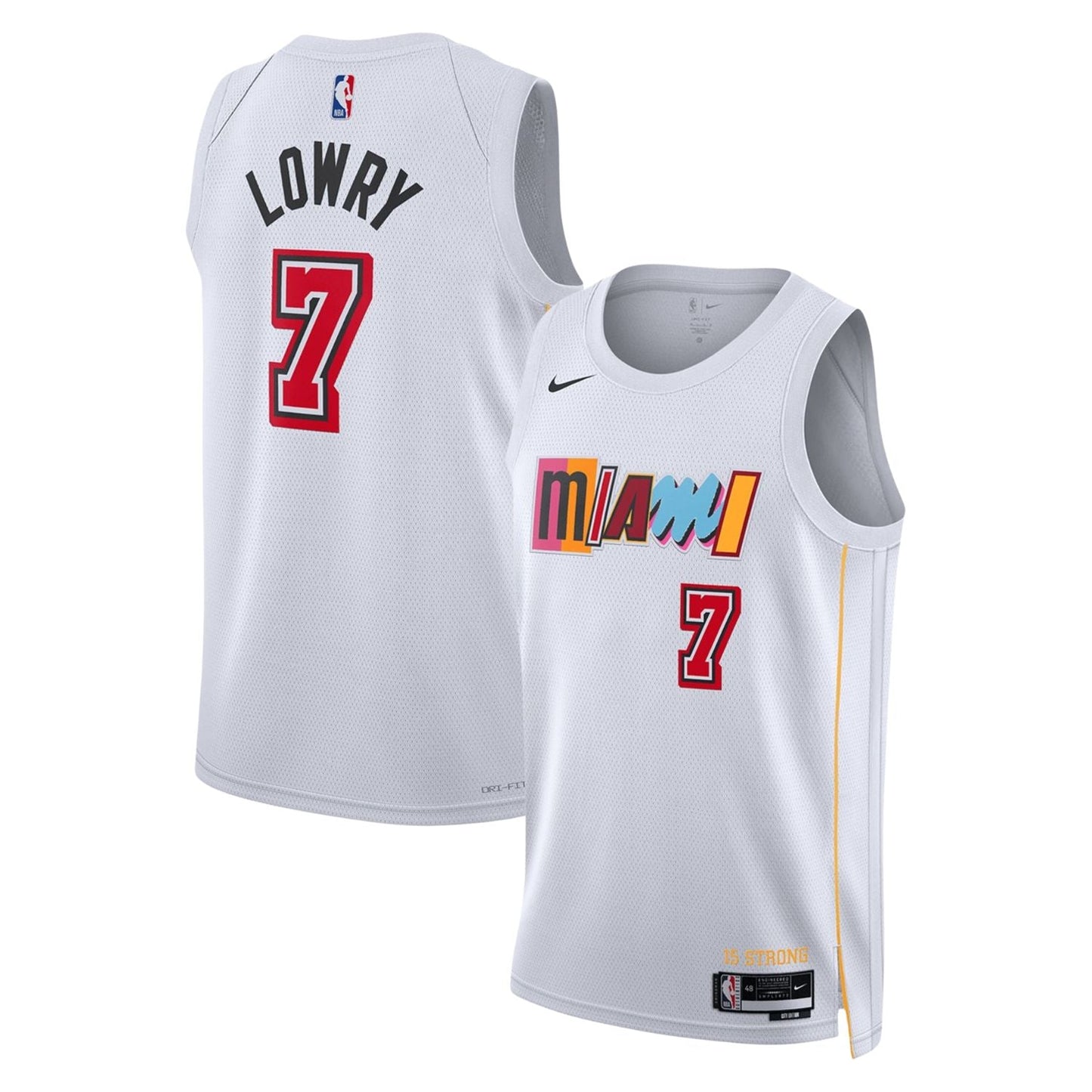 NBA Kyle Lowry Miami Heat 7 Jersey