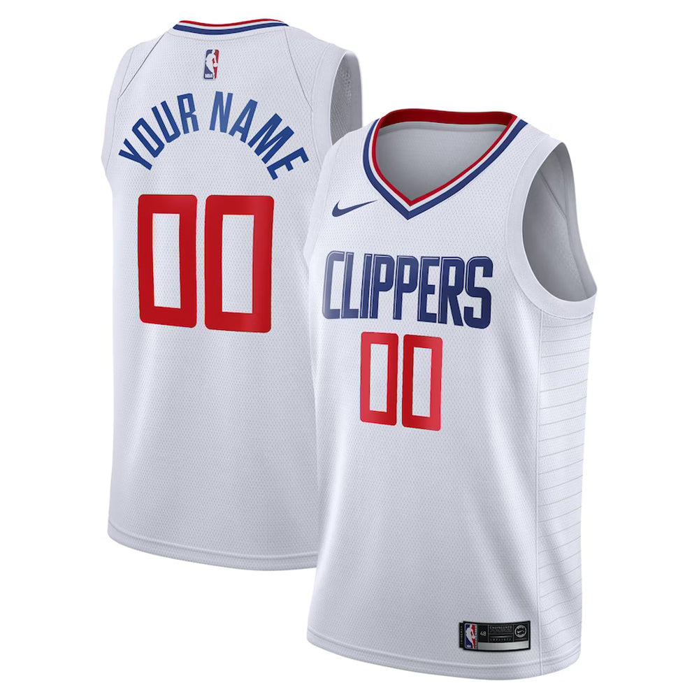 NBA Los Angeles Clippers Blank Custom Jersey