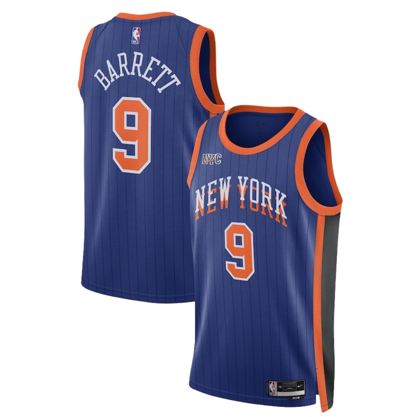 NBA RJ Barrett New York Knicks 9 Jersey