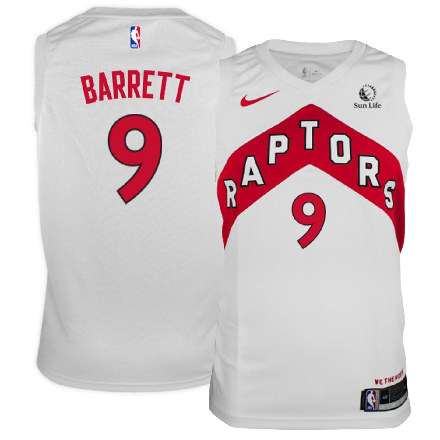 NBA RJ Barrett Toronto Raptors 9 Jersey
