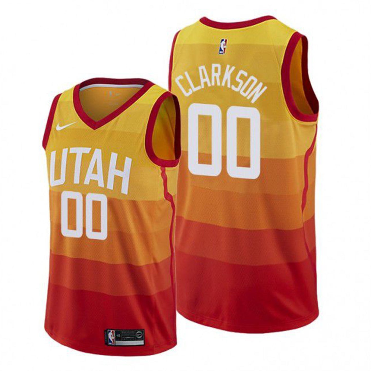 NBA Jordan Clarkson Utah Jazz 00 Jersey