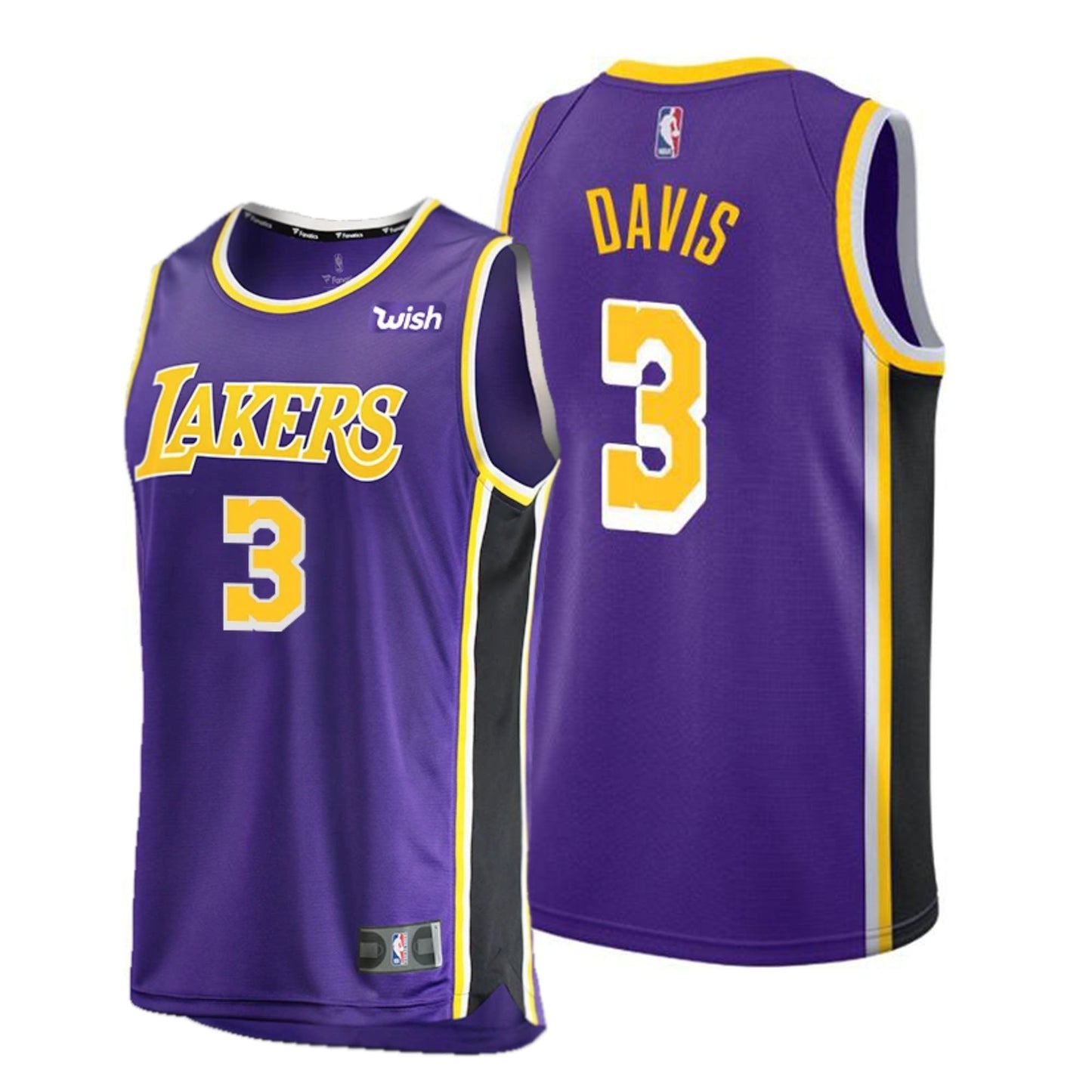 NBA Anthony Davis Los Angeles Lakers 3 jersey