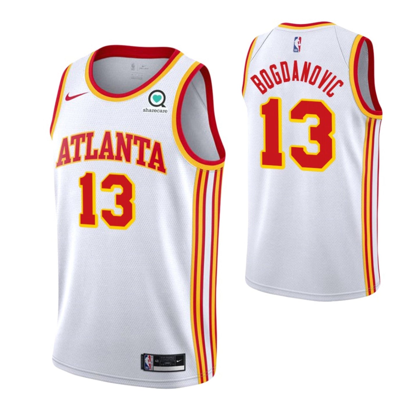 NBA Bogdan Bogdanovic Atlanta Hawks 13 Jersey