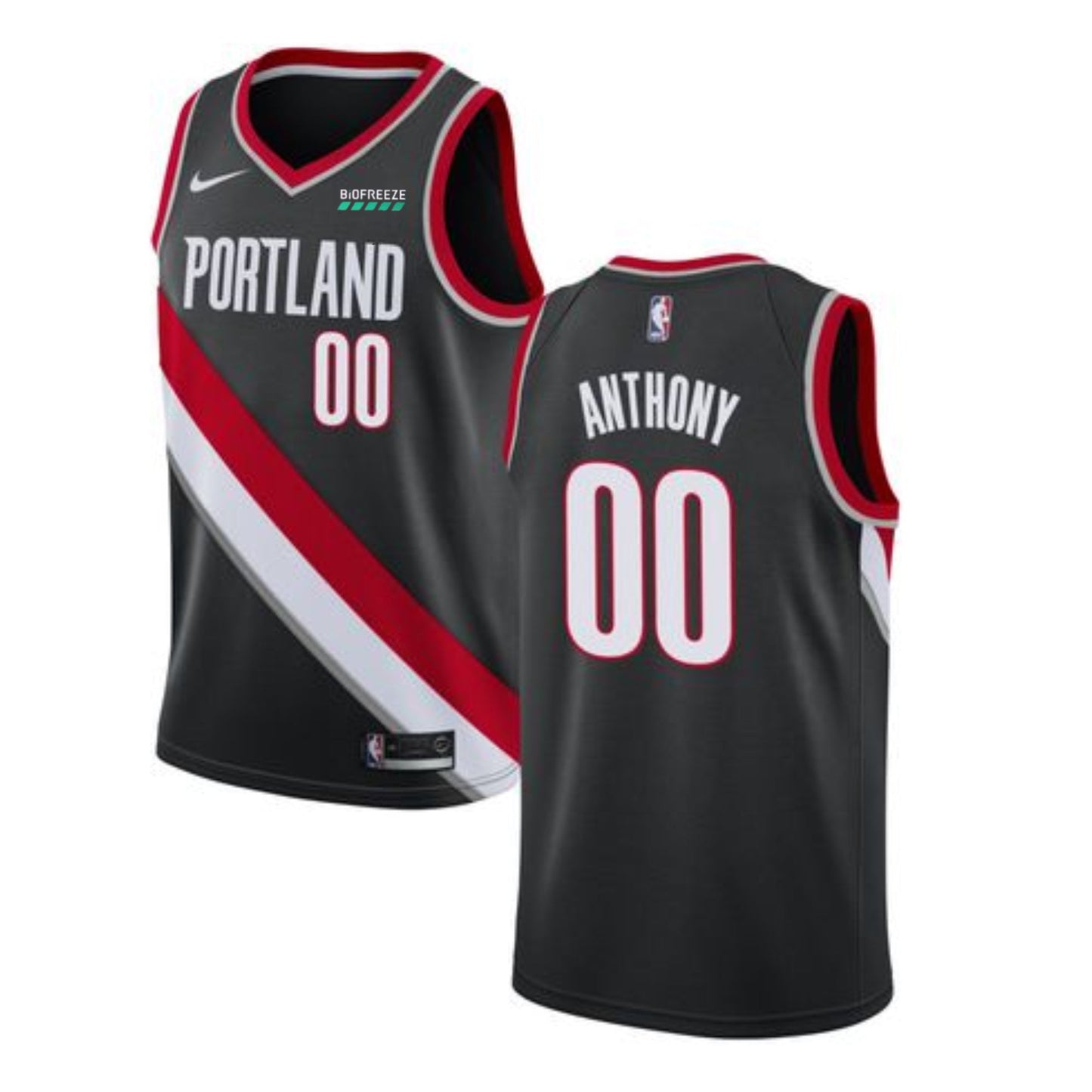 NBA Carmelo Anthony Portland Blazers 00 Jersey