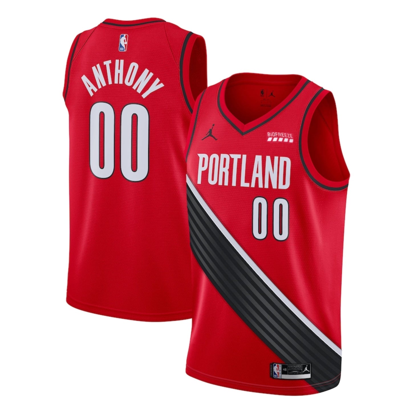 NBA Carmelo Anthony Portland Blazers 00 Jersey