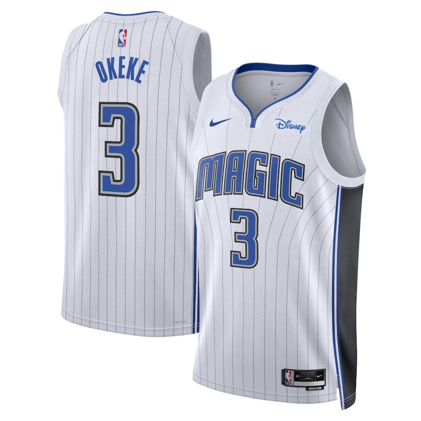 NBA Chuma Okeke Orlando Magic 3 Jersey