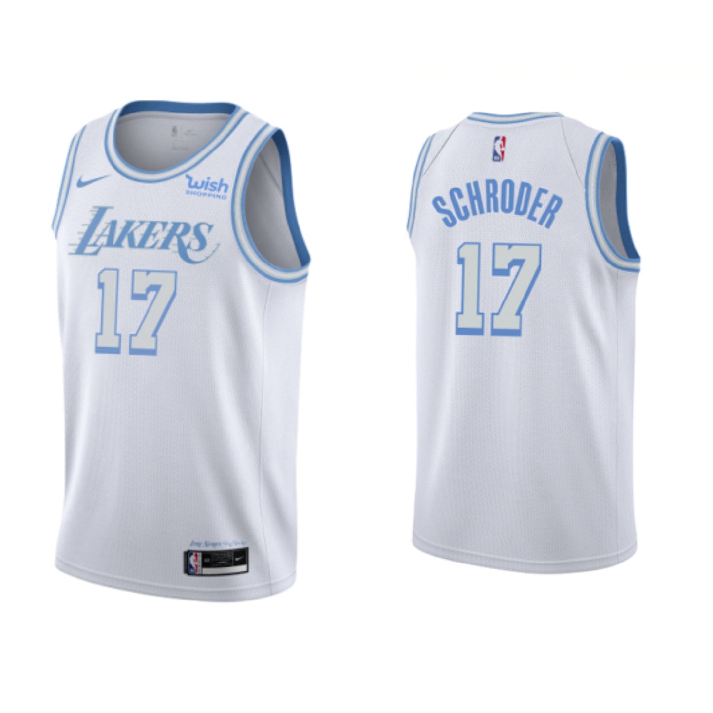 NBA Dennis Schroder Los Angeles Lakers 17 Jersey