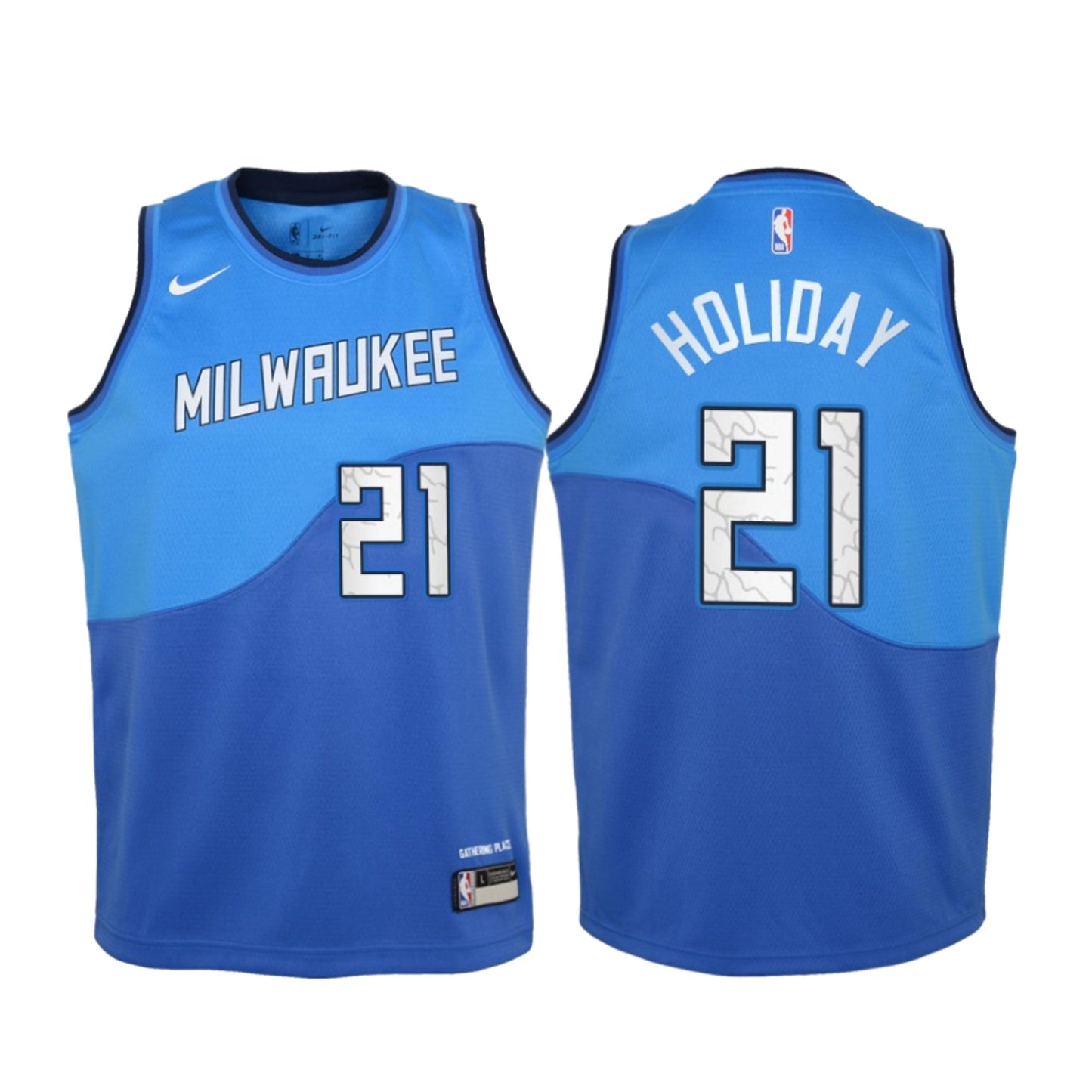 NBA Jrue Holiday Milwaukee Bucks 21 Jersey