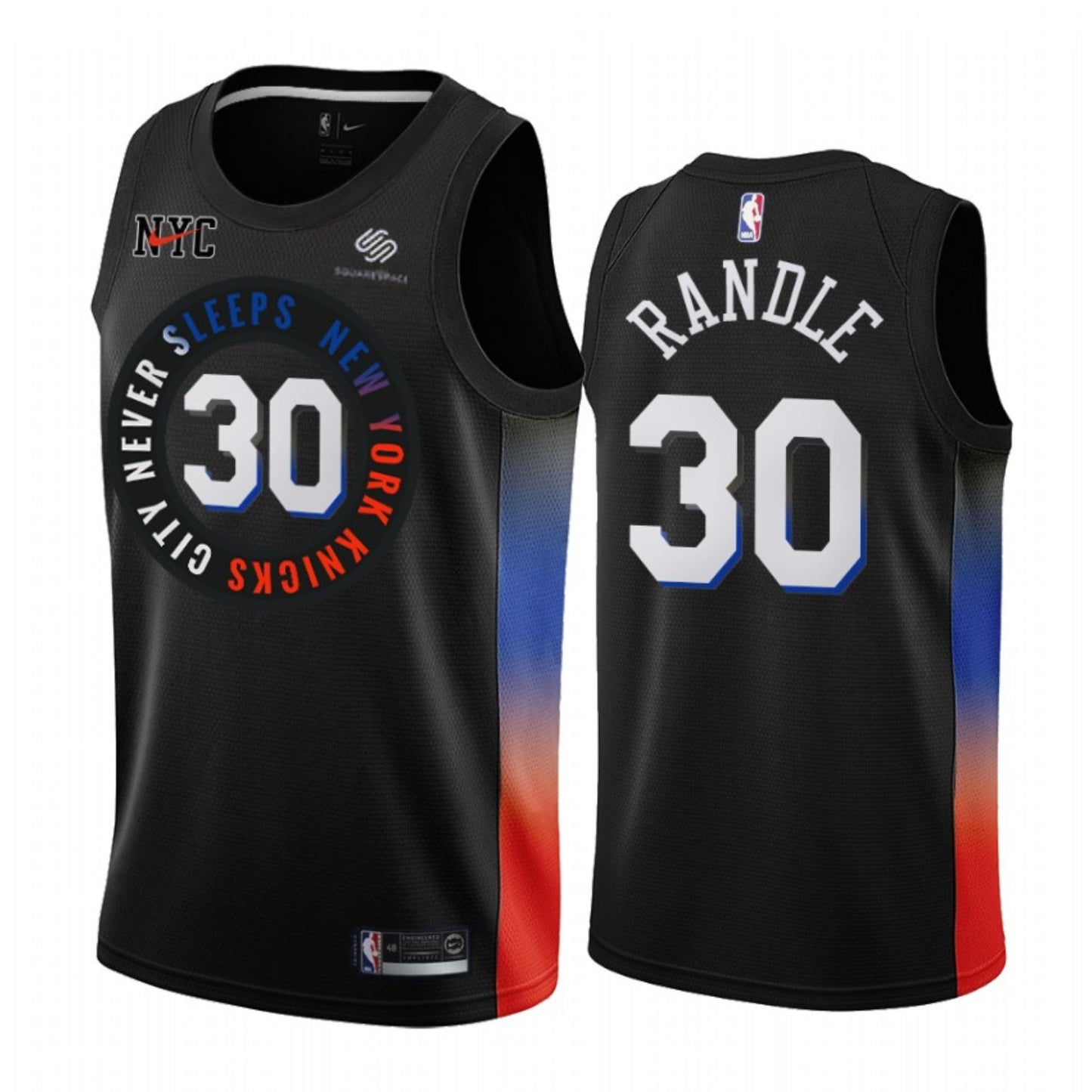 NBA Julius Randle New York Knicks 30 Jersey