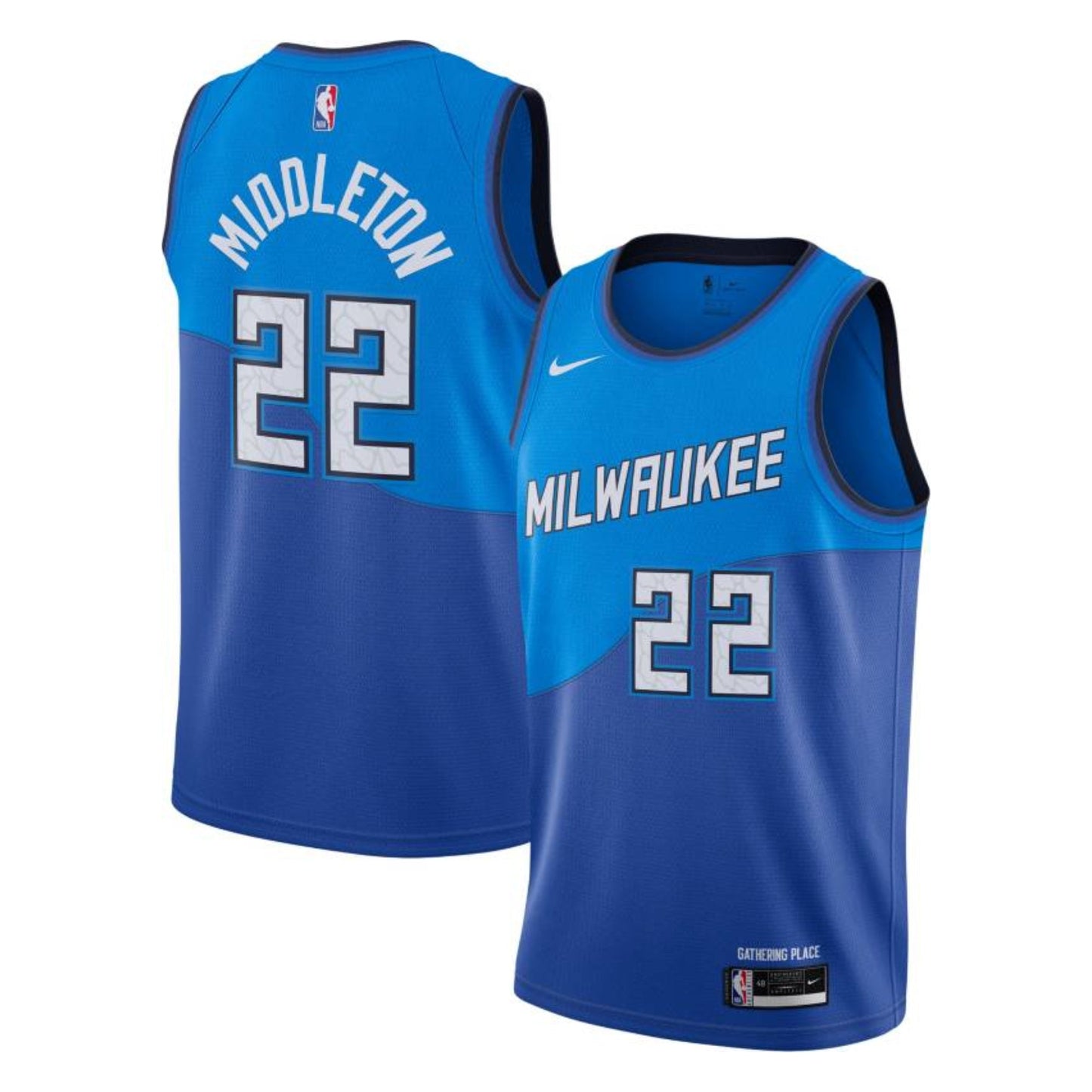 NBA Khris Middleton Milwaukee Bucks 22 Jersey