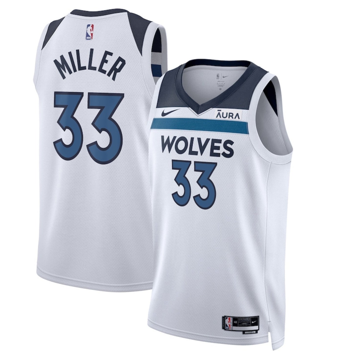 NBA Leonard Miller Minnesota Timberwolves 33 Jersey