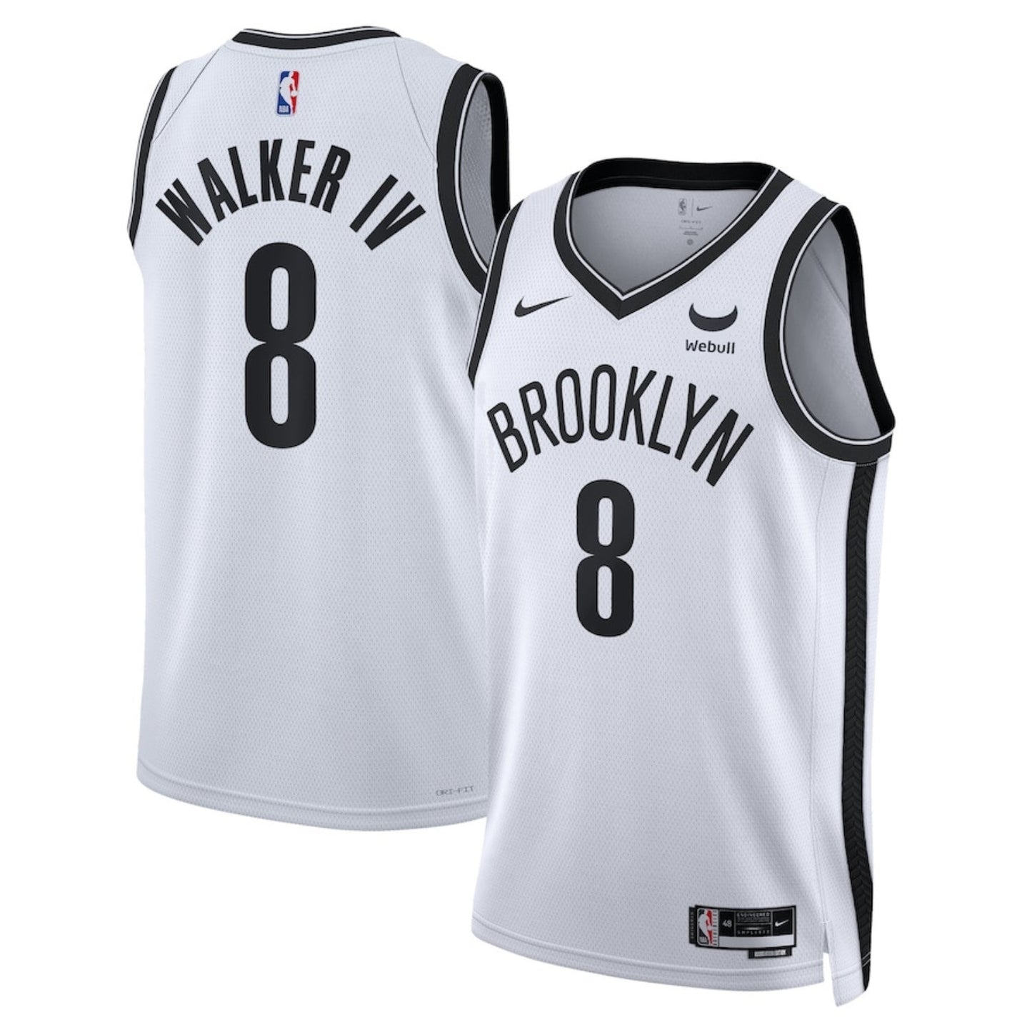 NBA Lonnie Walker IV Brooklyn Nets 8 Jersey