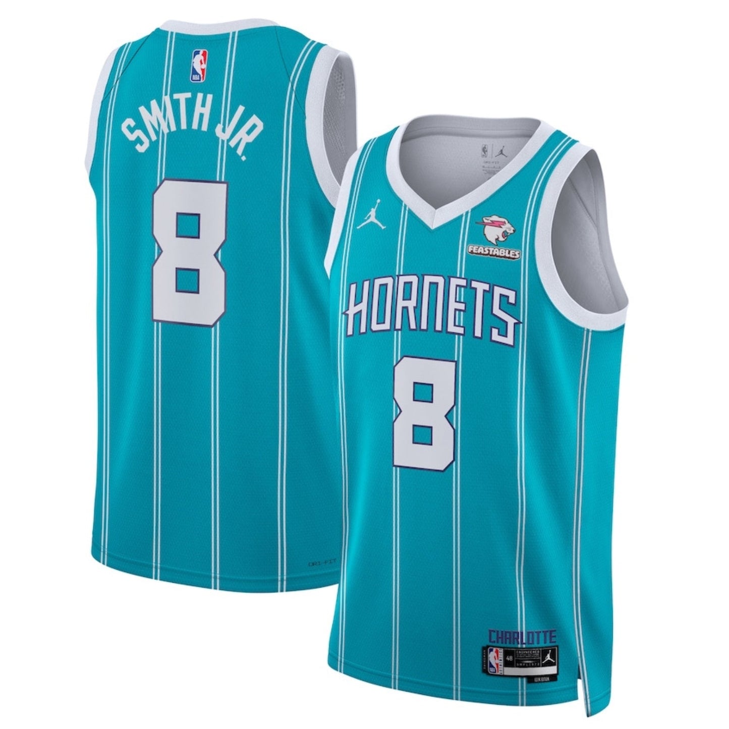 NBA Nick Smith Jr. Charlotte Hornets 8 Jersey