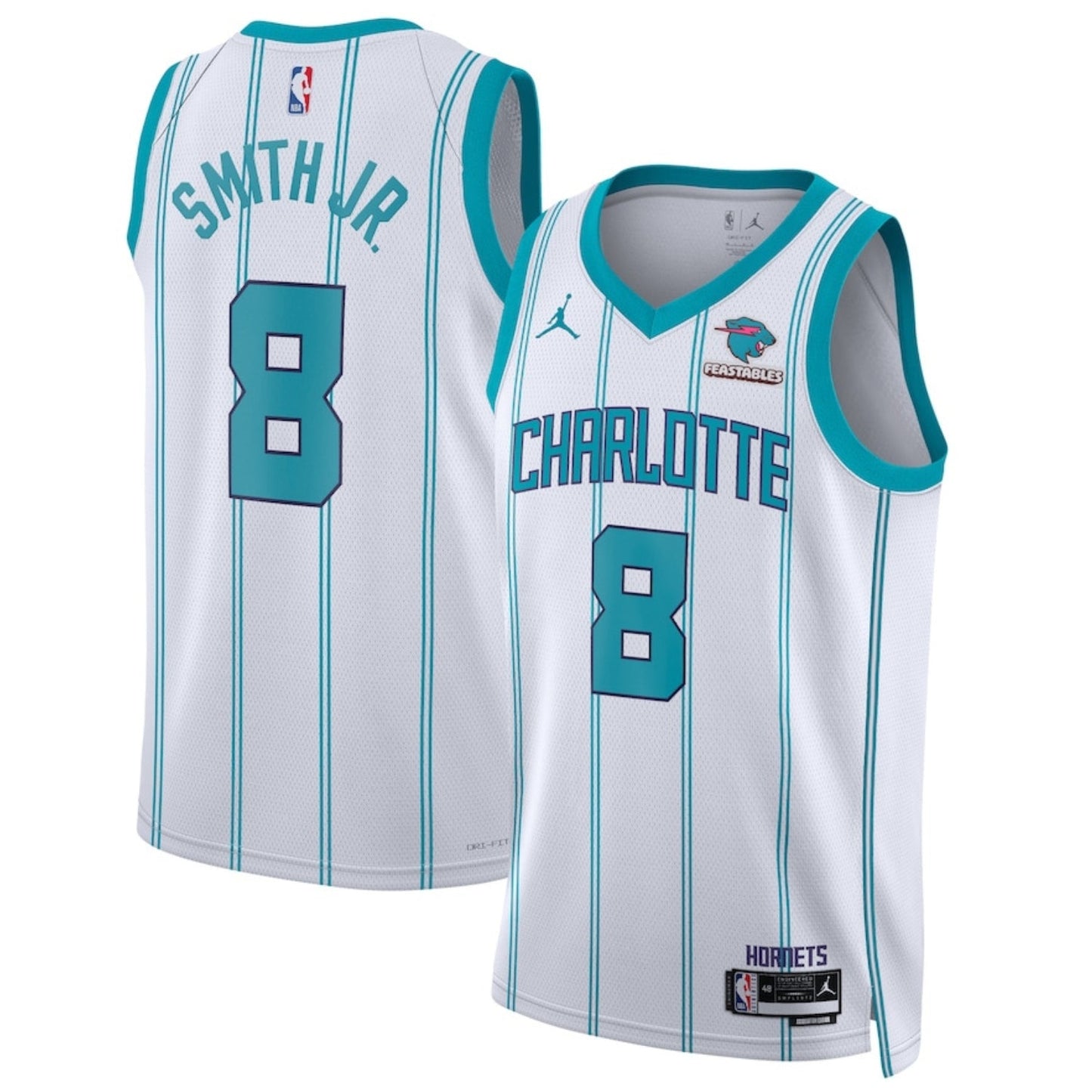 NBA Nick Smith Jr. Charlotte Hornets 8 Jersey