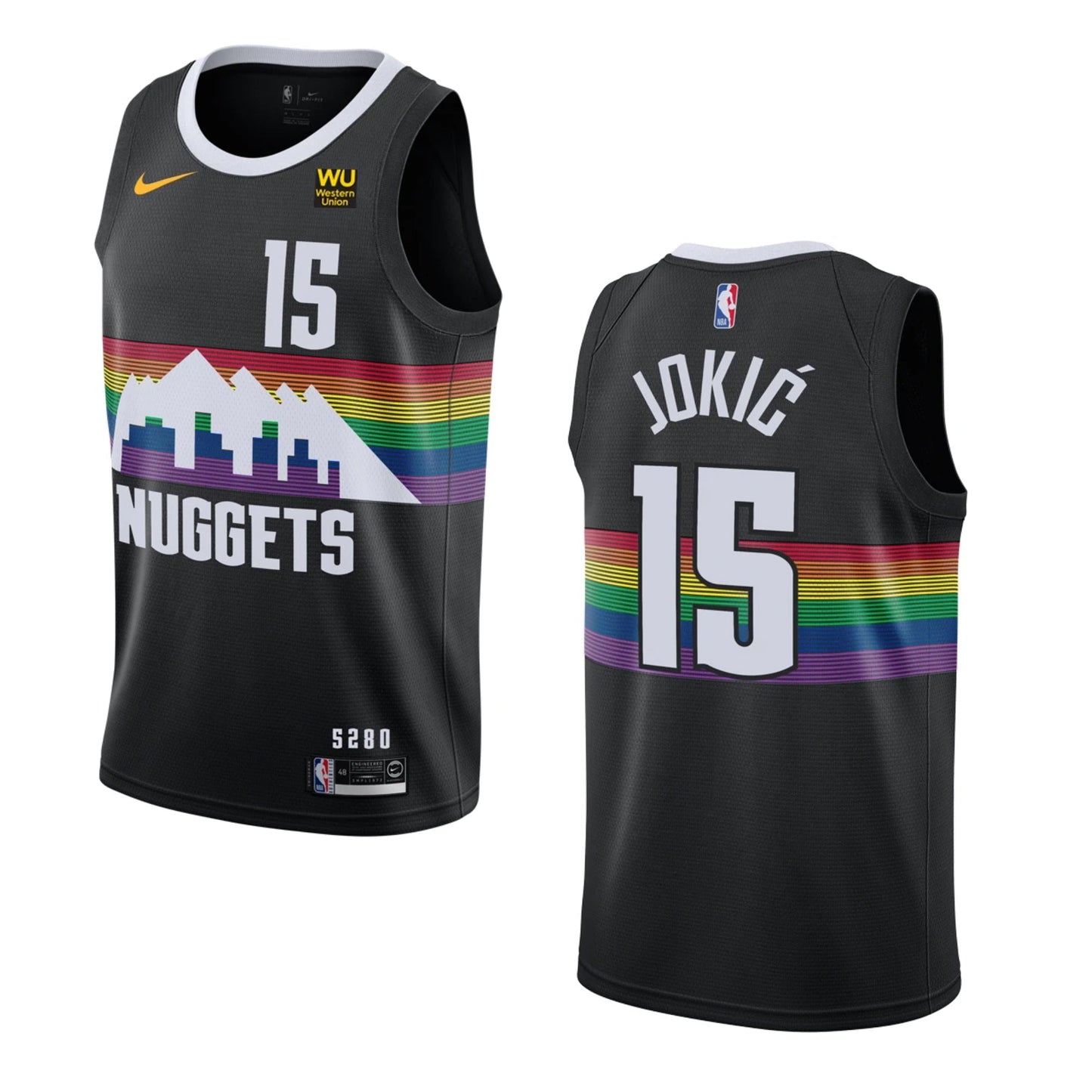 NBA Nikola Jokic Denver Nuggets 15 Jersey