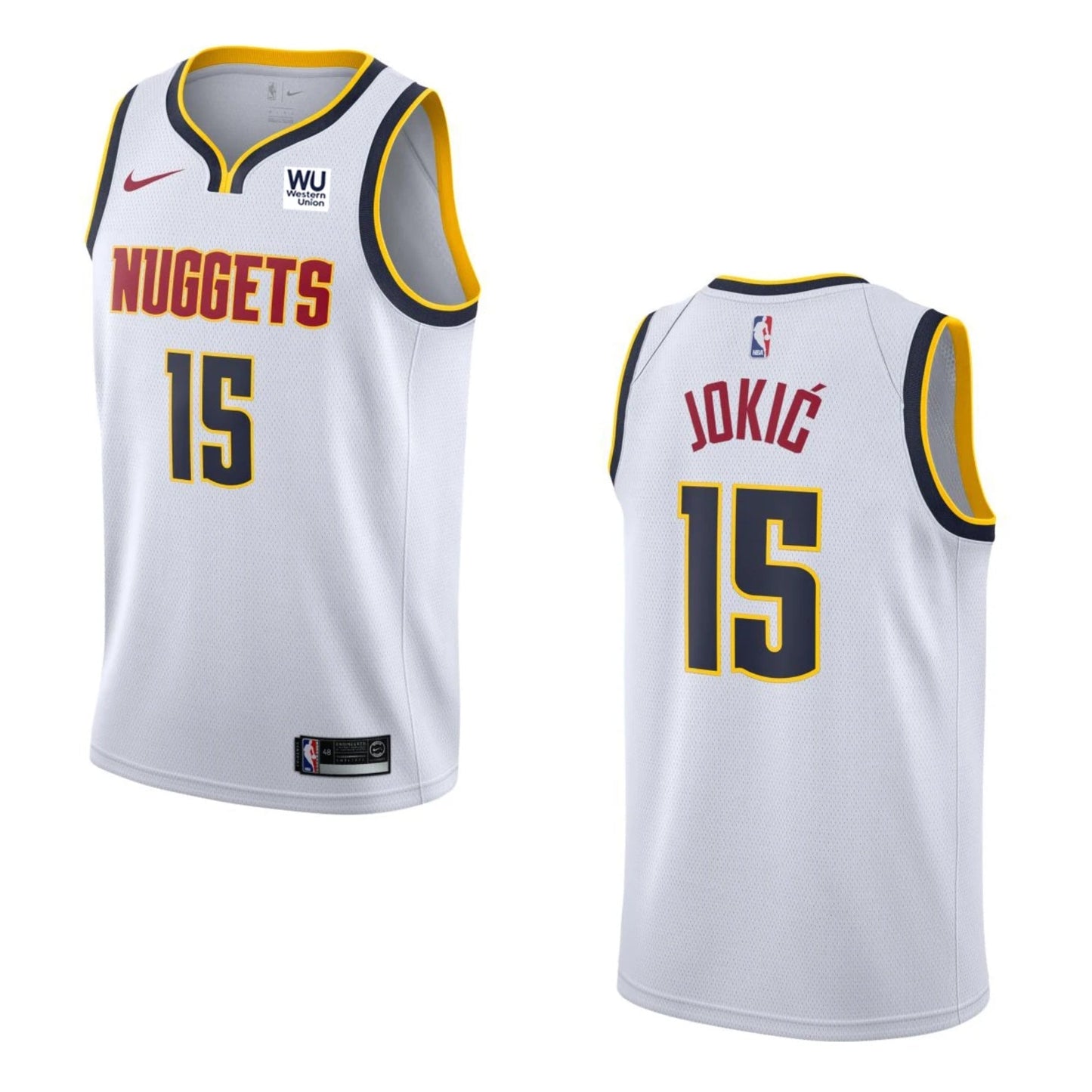 NBA Nikola Jokic Denver Nuggets 15 Jersey