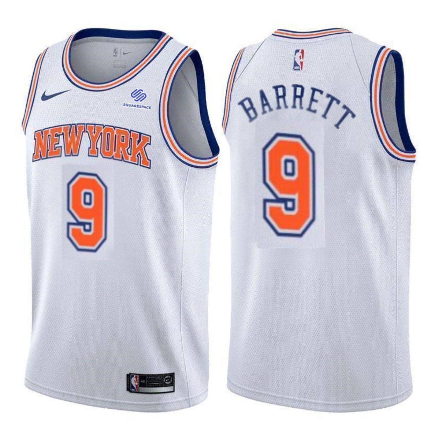 NBA RJ Barrett New York Knicks 9 Jersey