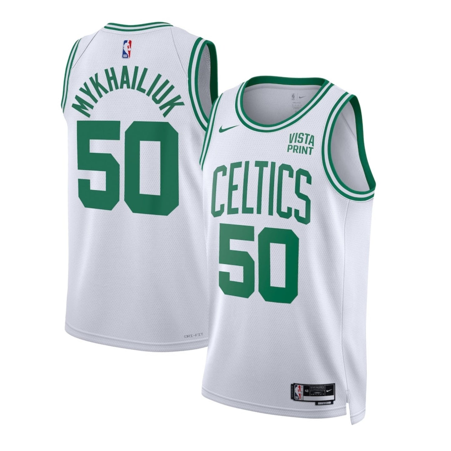 NBA Svi Mykhailiuk Boston Celtics 50 Jersey