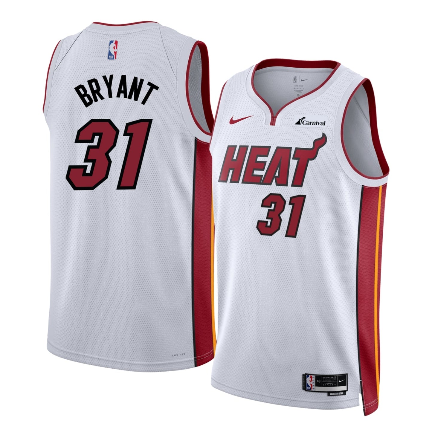 NBA Thomas Bryant Miami Heat 31 Jersey