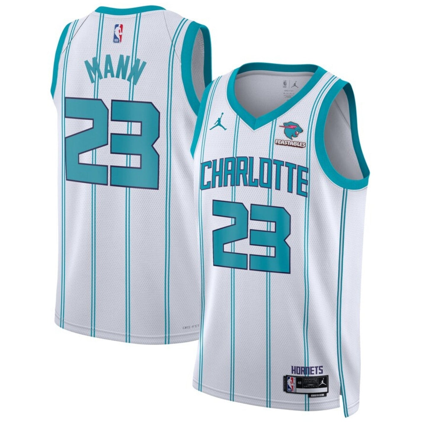 NBA Tre Mann Charlotte Hornets 23 Jersey