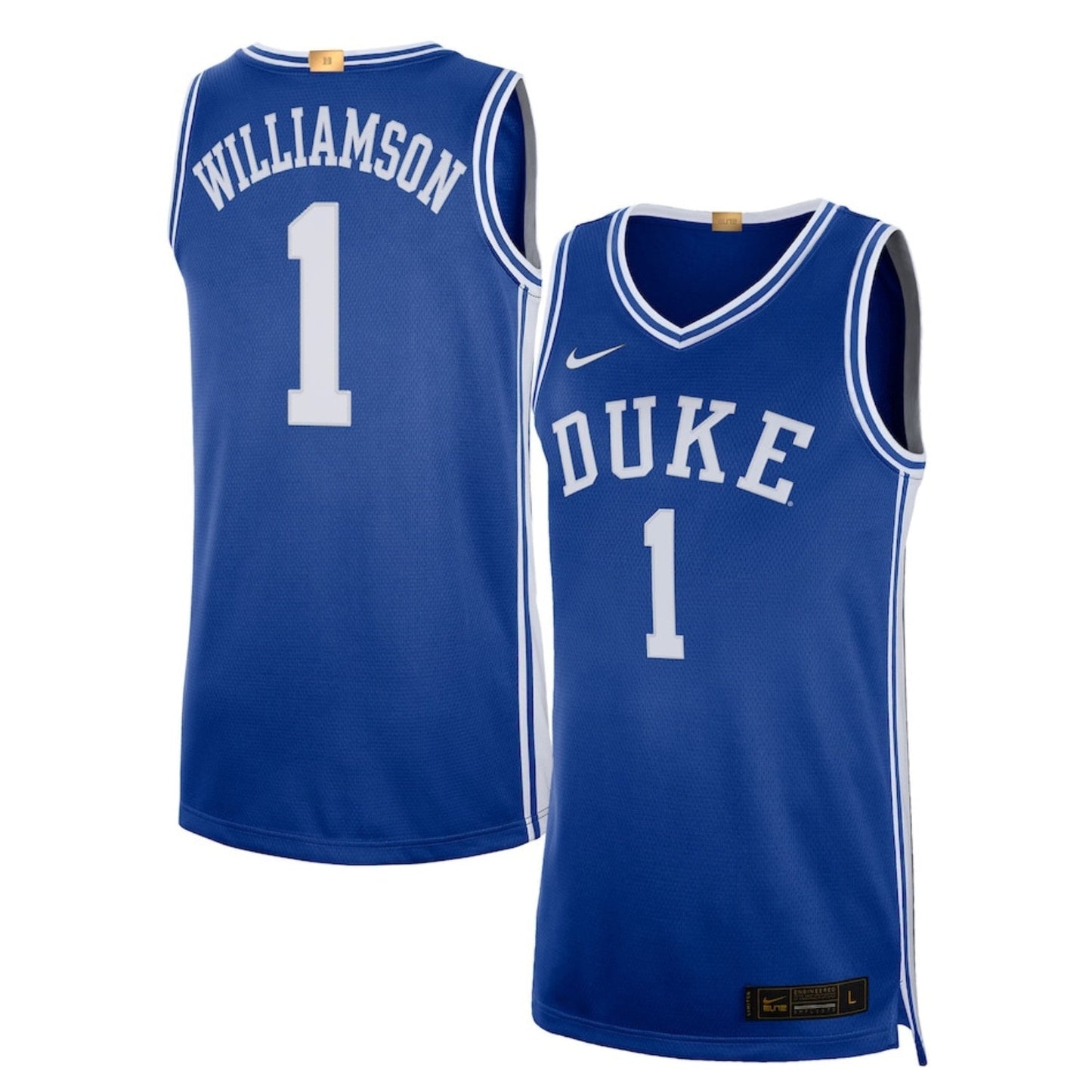 Zion Williamson Duke Blue Devils 1 Jersey