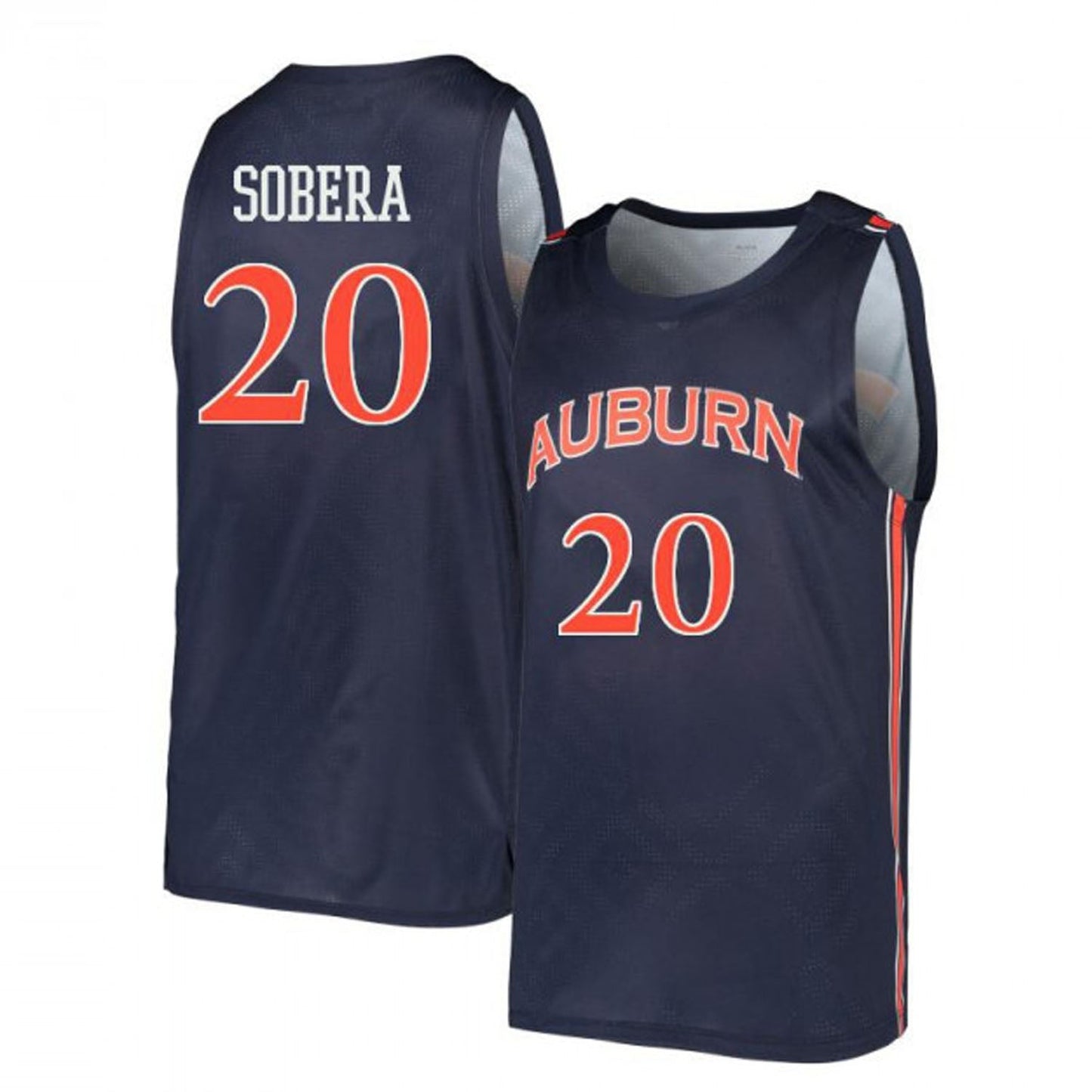 NCAAB Carter Sobera Auburn Tigers 20 Jersey