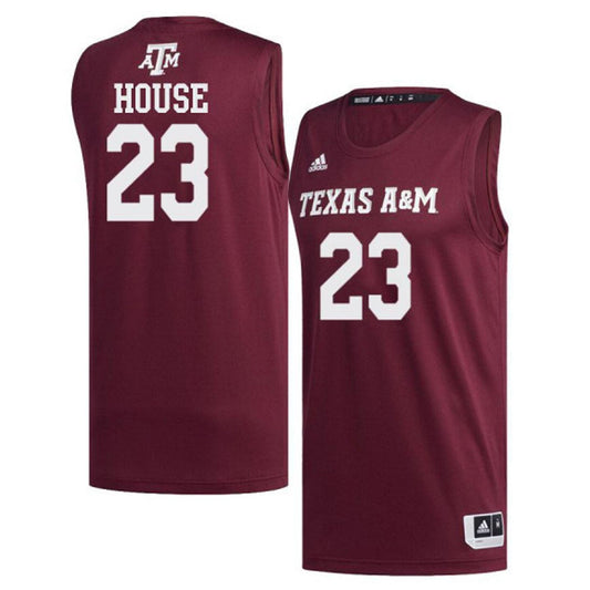 NCAAB Danuel House Texas A&M 23 Jersey