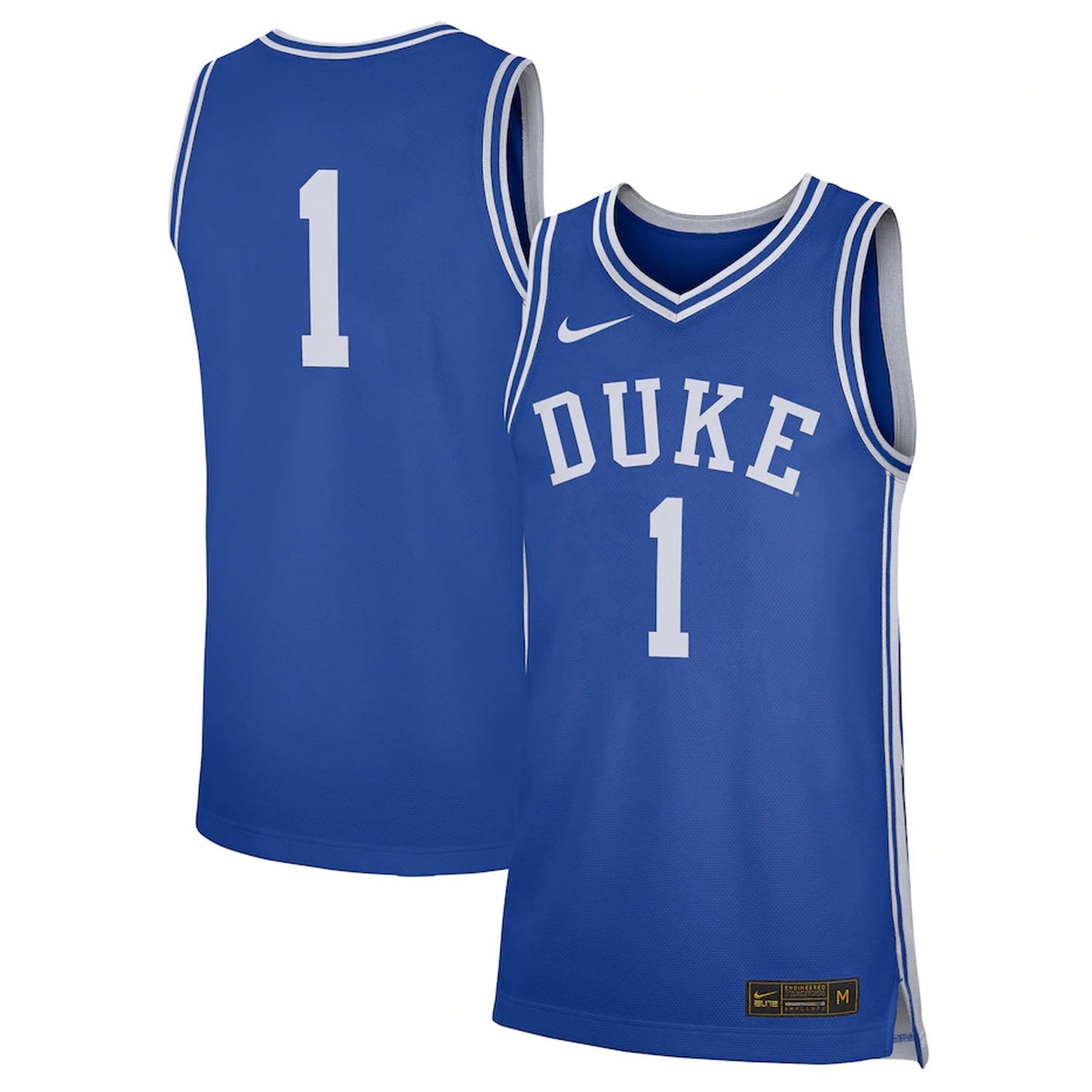 NCAAB Dereck Lively II Duke Blue Devils 1 Jersey