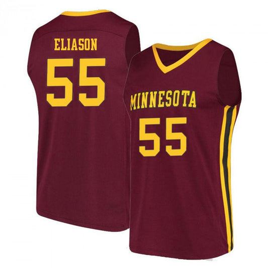 NCAAB Elliott Eliason Minnesota Golden Gophers 55 Jersey