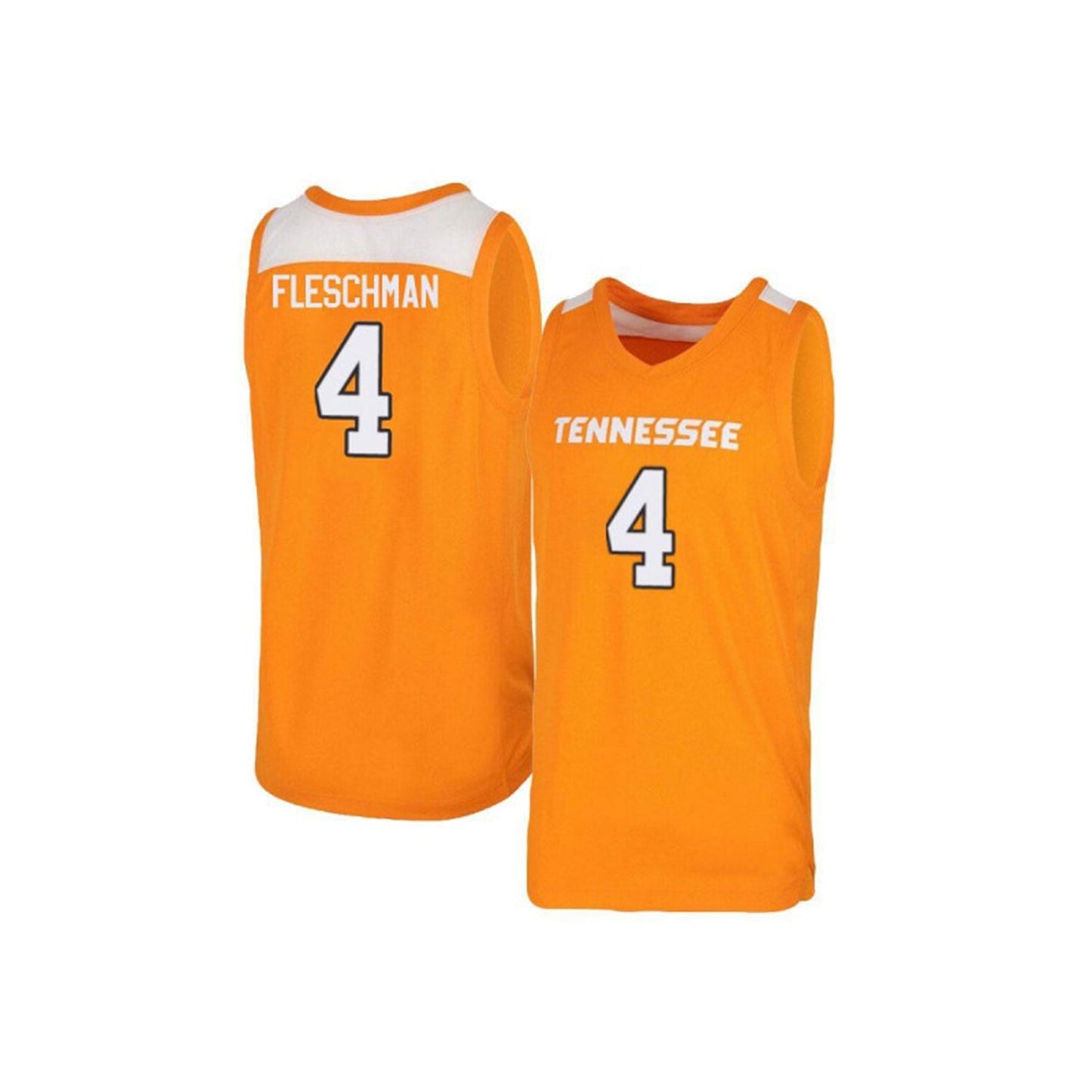 NCAAB Jacob Fleschman Tennessee Volunteers 4 Jersey