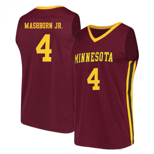 NCAAB Jamal Mashburn Jr Minnesota Golden Gophers 4 Jersey