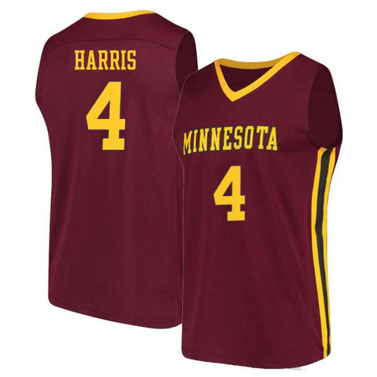 NCAAB Jamir Harris Minnesota Golden Gophers 4 Jersey