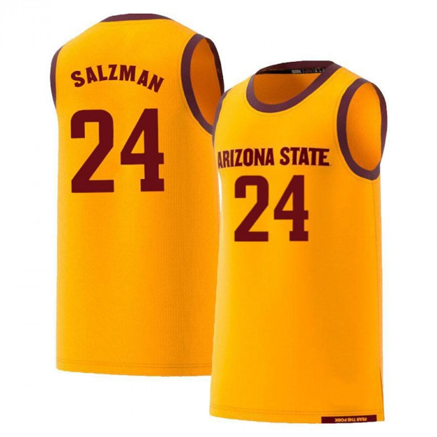 NCAAB Jordan Salzman Arizona State Sun Devils 24 Jersey