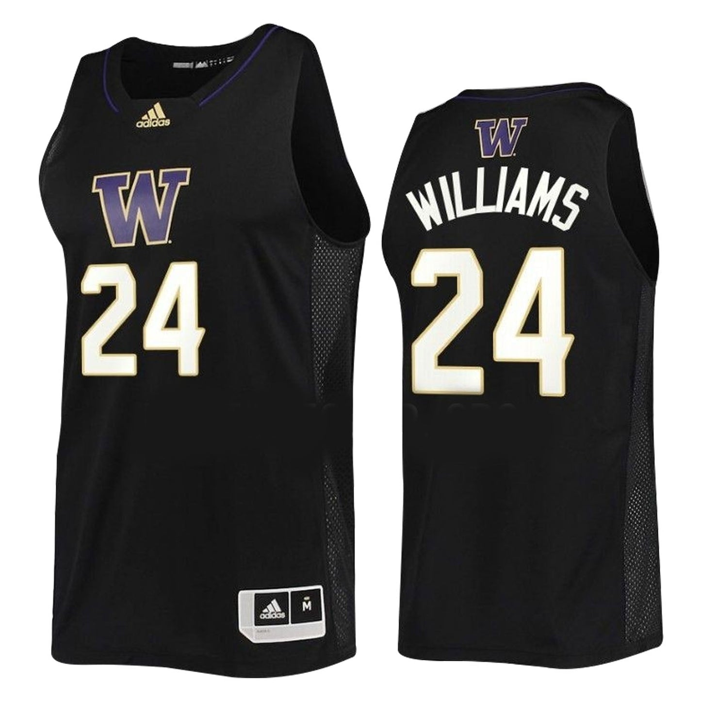 NCAAB Noah Williams Washington Huskies 24 Jersey