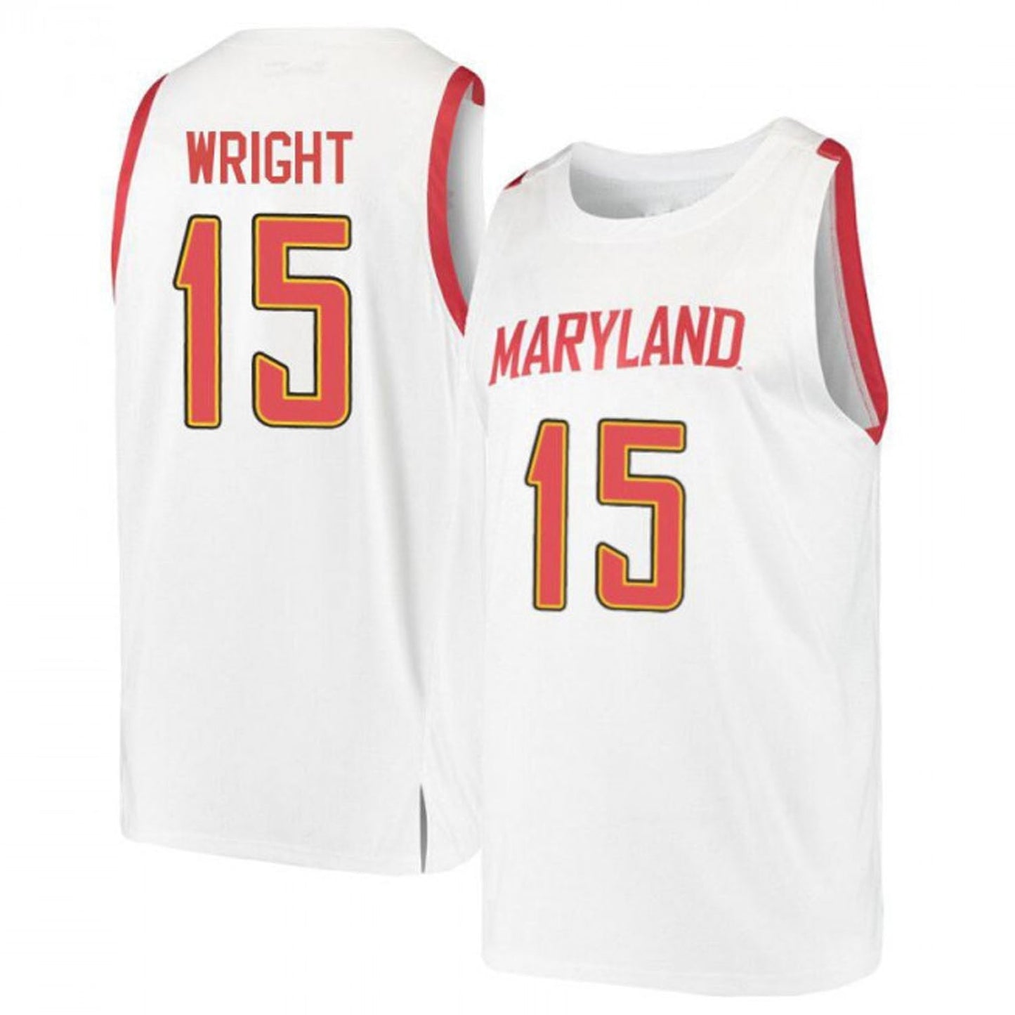 NCAAB Simon Wright Maryland Terrapins 15 Jersey