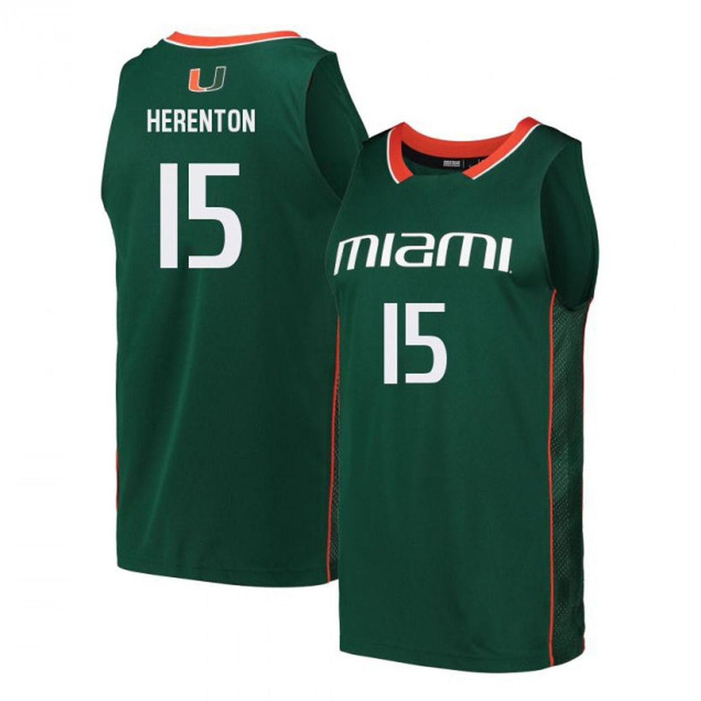 Willie Herenton Miami Hurricanes 15 Jersey