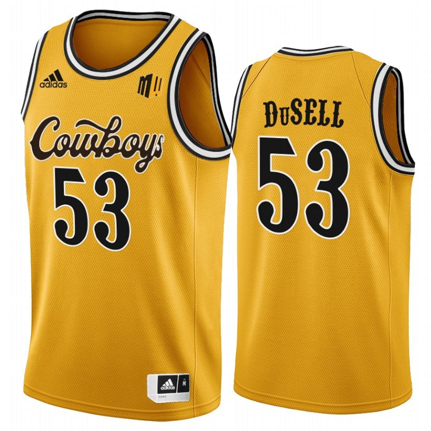 Xavier DuSell Wyoming Cowboys 53 Jersey