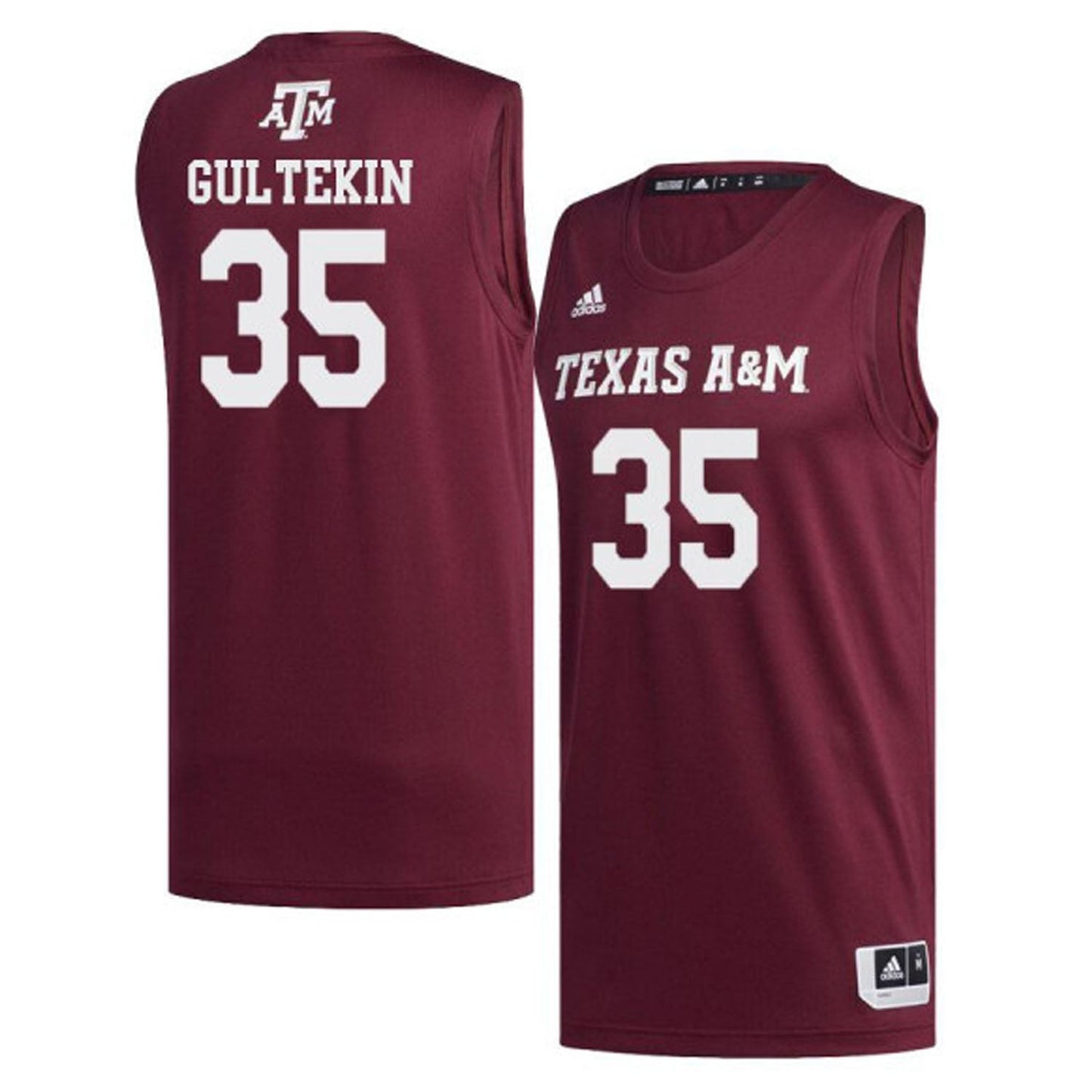 Yavuz Gultekin Red Texas A&M 35 Jersey