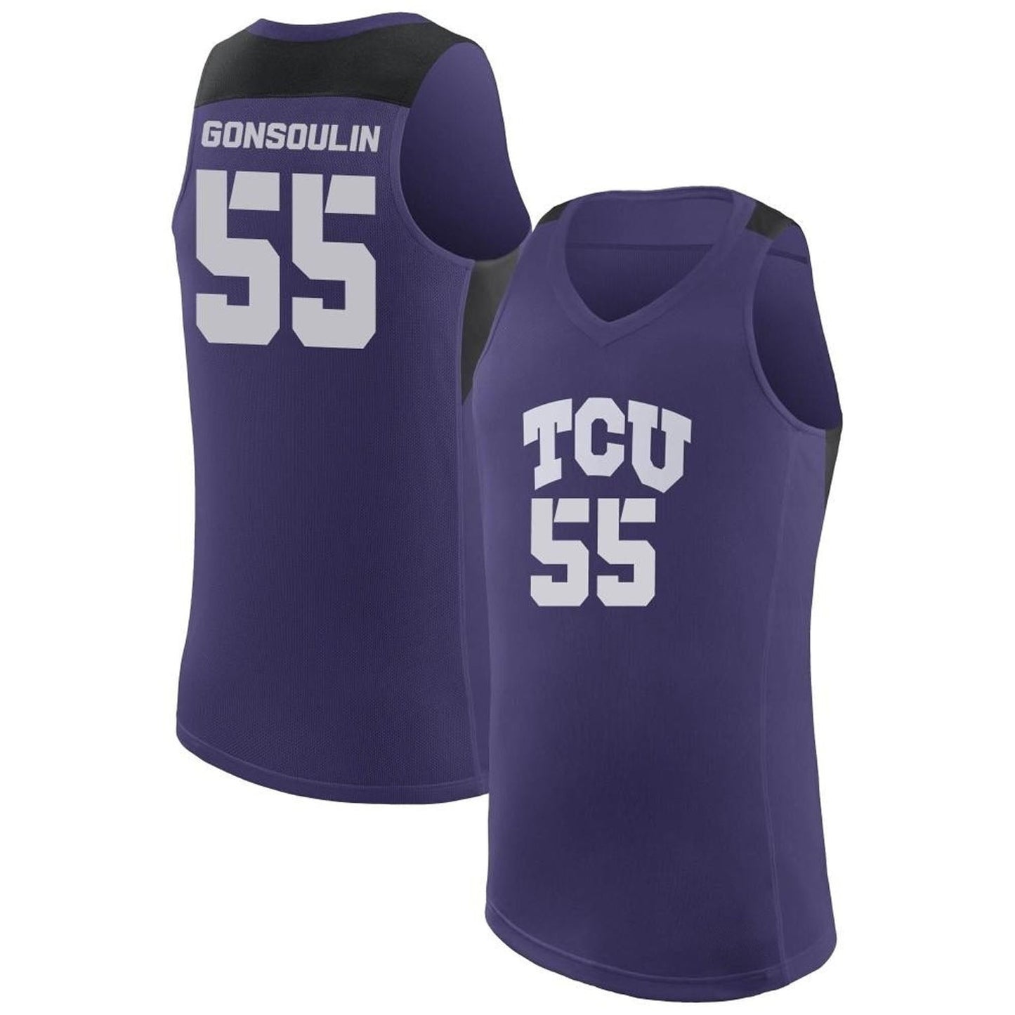 Zach Gonsoulin TCU Horned Frogs 55 Jersey