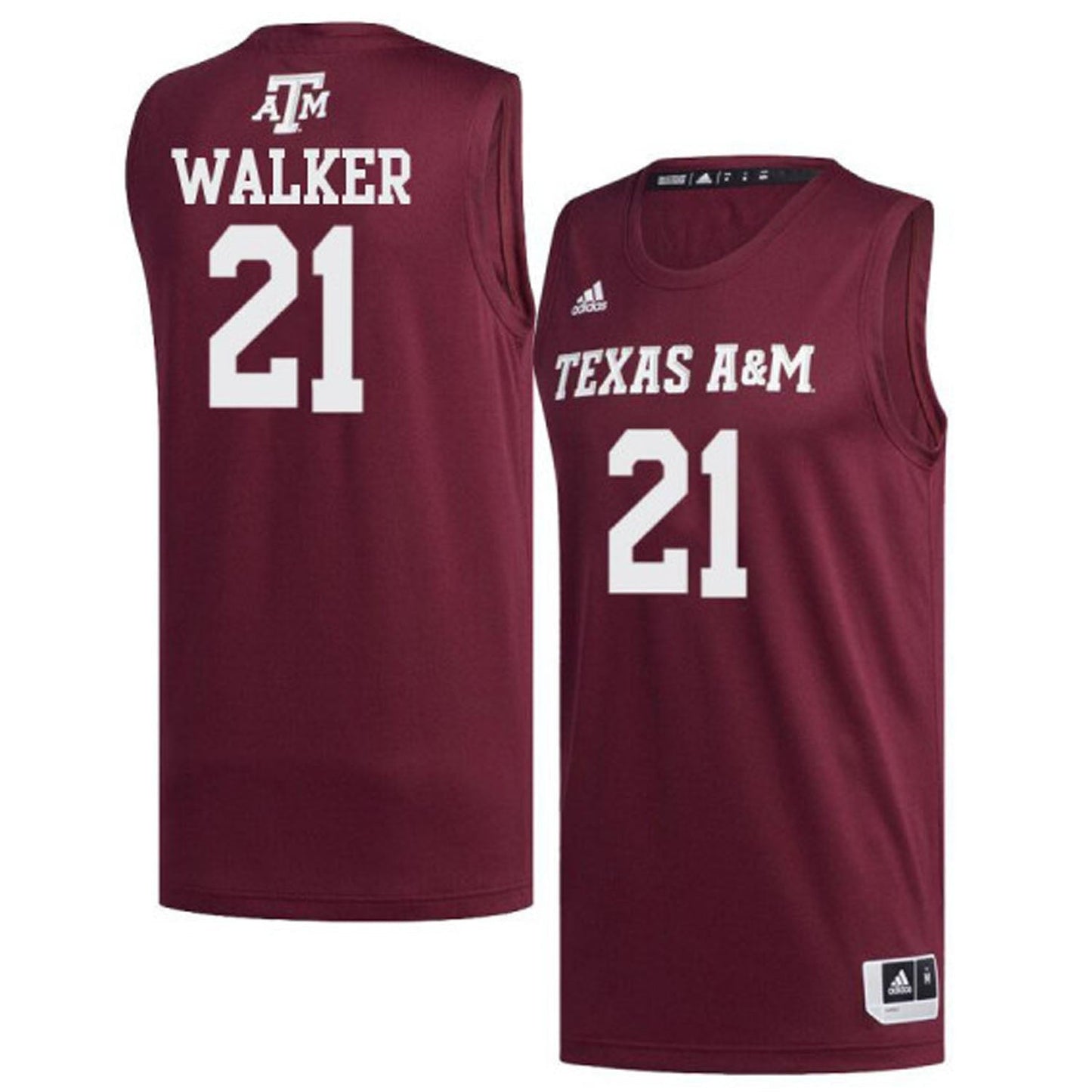 Zach Walker Texas A&M 21 Jersey