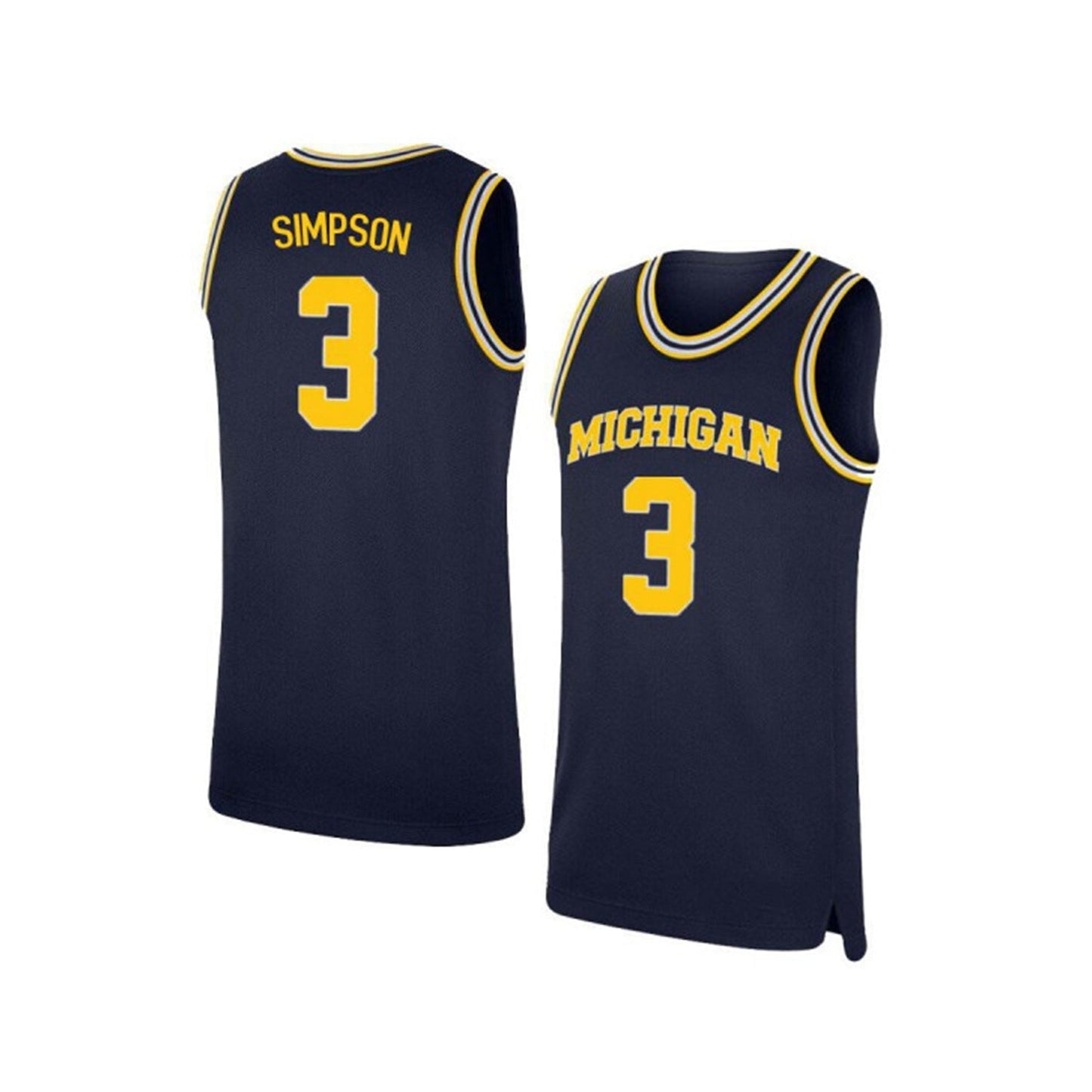 Zavier Simpson Michigan Wolverines 3 Jersey