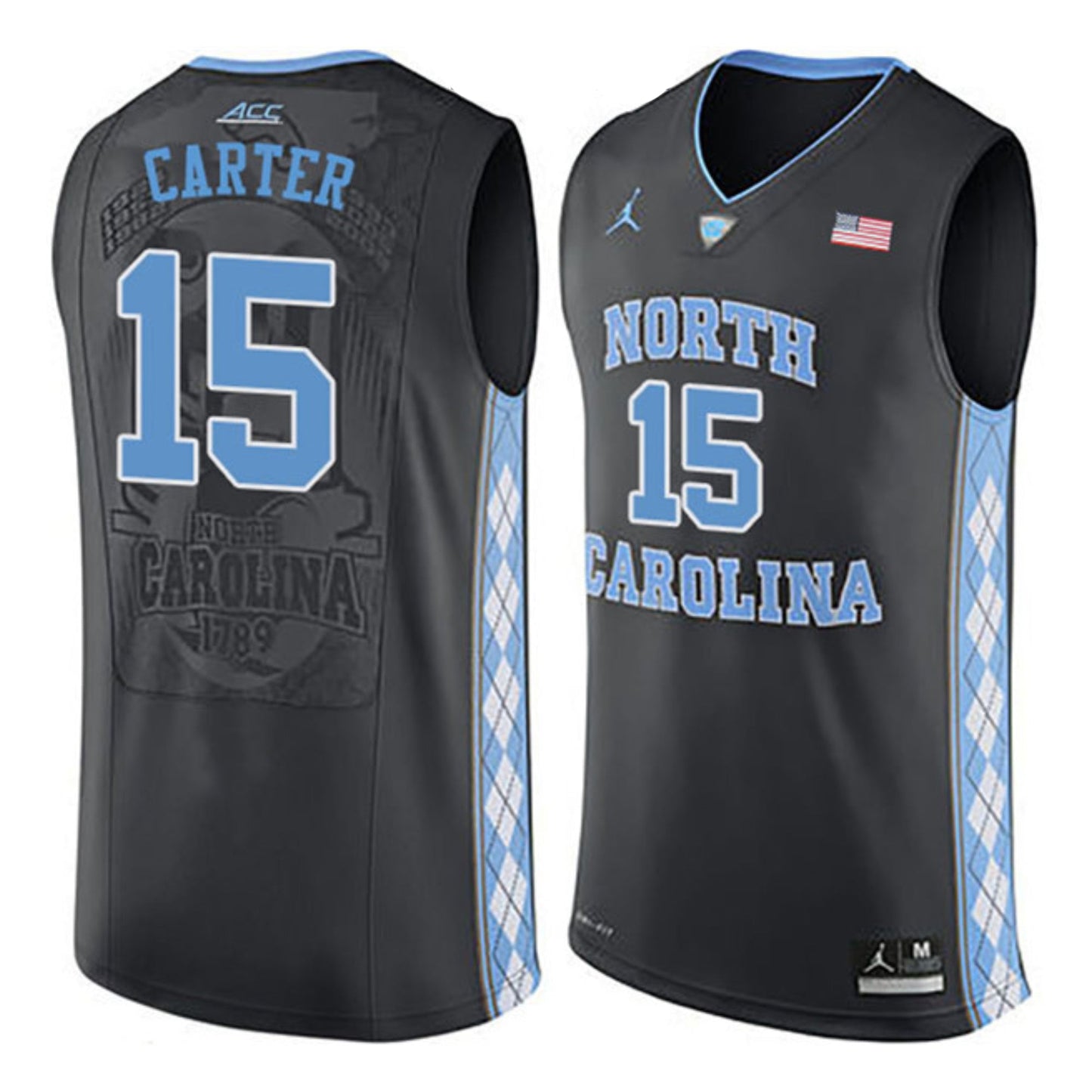 Vince Carter UNC Tar Heels 15 Jersey
