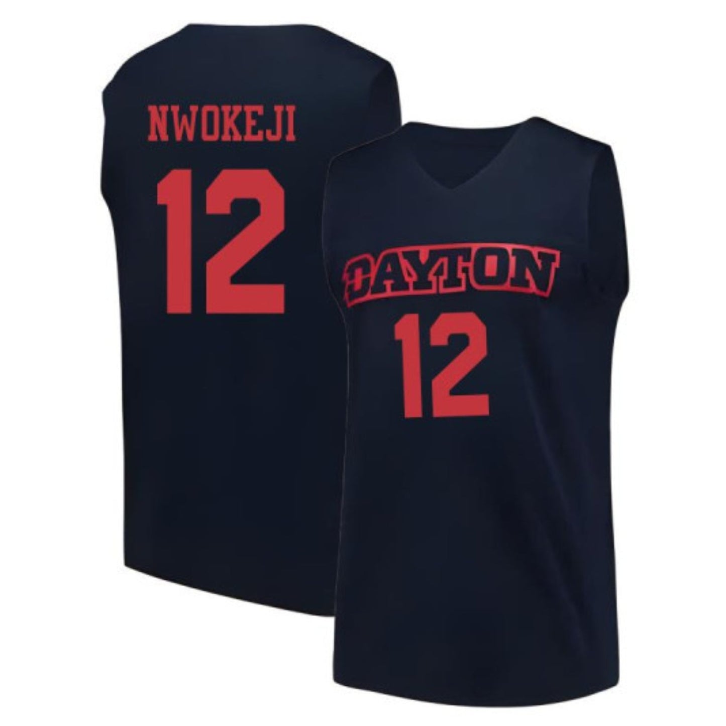 Zimi Nwojeki Dayton Flyers 12 Jersey
