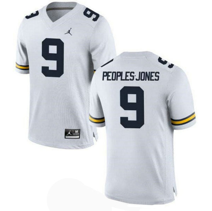 Donovan Peoples-Jones Michigan Wolverines 9 Jersey
