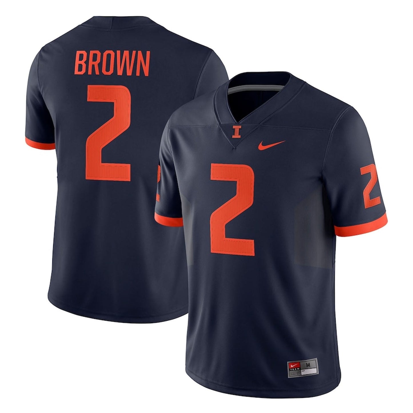 Chase Brown Illinois Fightin Illini 2 Jersey