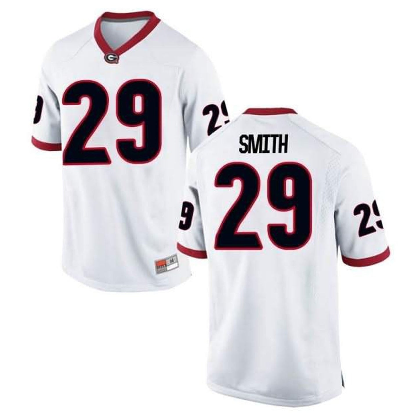 Christopher Smith Georgia Bulldogs 29 Jersey
