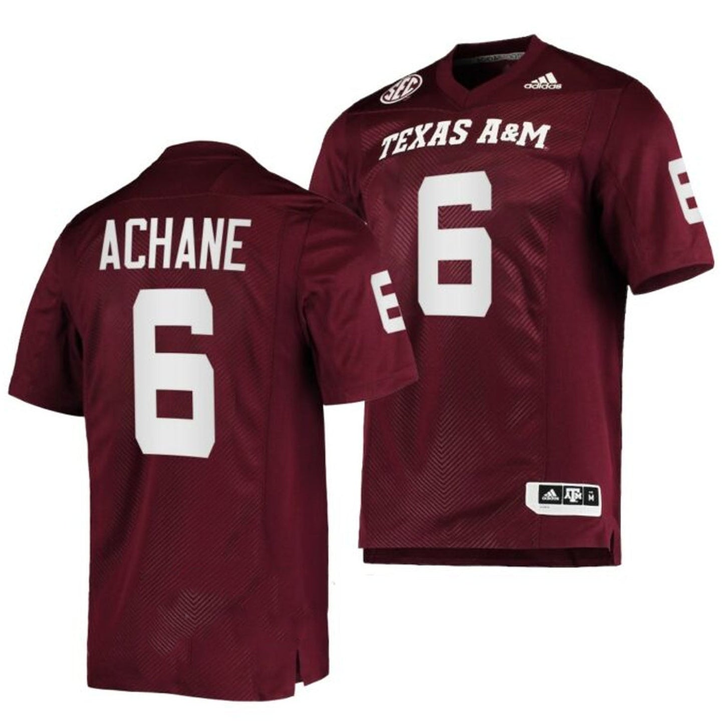 Devon Achane Texas Aggies 6 Jersey