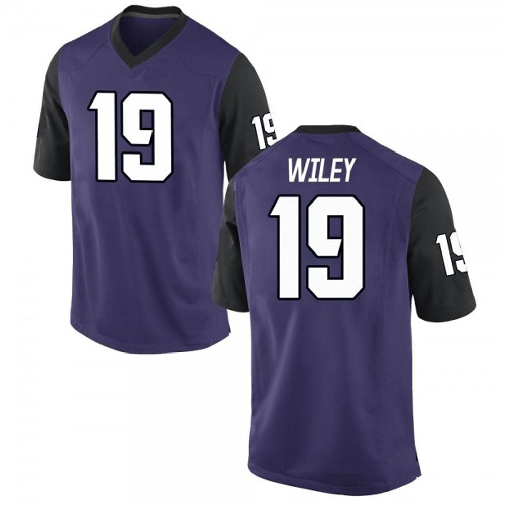 Jared Wiley TCU 19 Jersey